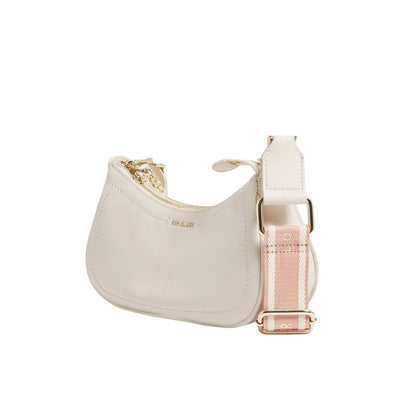 Ivory - Back - Ted Baker Womens-Ladies Leather Shoulder Bag