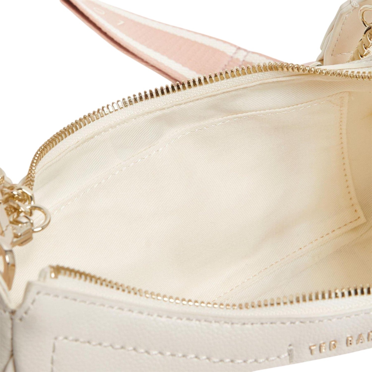 Ivory - Lifestyle - Ted Baker Womens-Ladies Leather Shoulder Bag