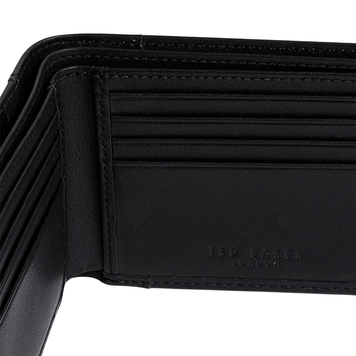 Black - Lifestyle - Ted Baker Mens Leather Wallet