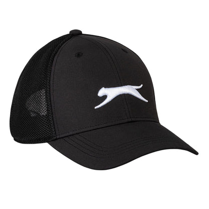 Black - Front - Slazenger Mens Embroidered Logo Golf Baseball Cap