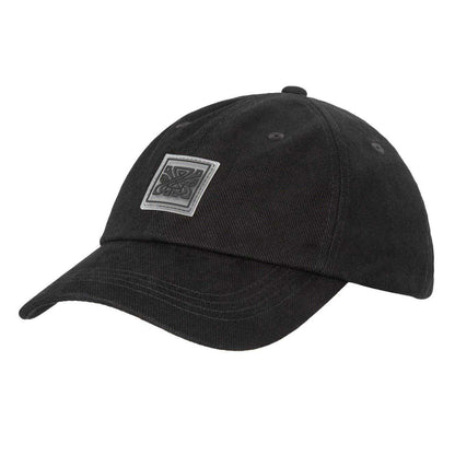Black - Back - Biba Womens-Ladies Logo Cotton Baseball Cap