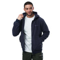 Navy - Side - Berghaus Mens Prism Polartech Full Zip Hoodie