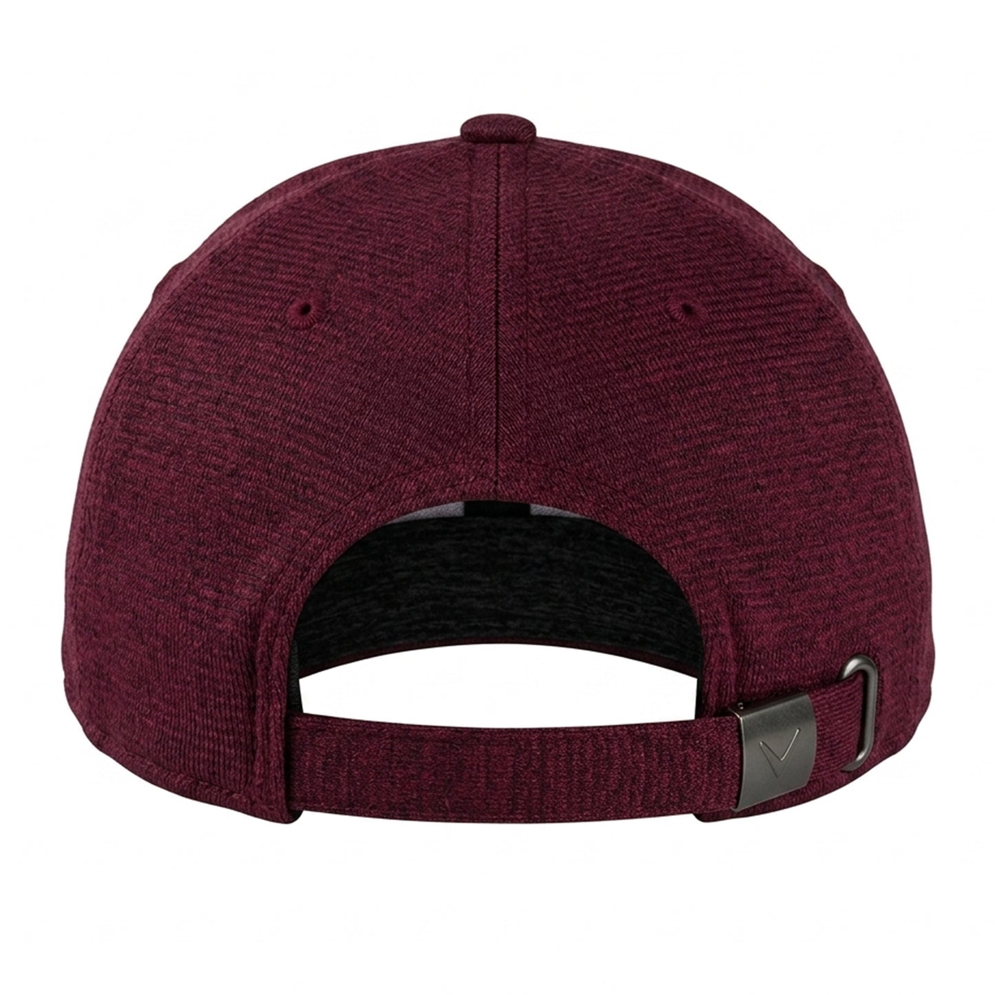 Red-Black - Back - Callaway Mens Logo Polyester Golf Cap