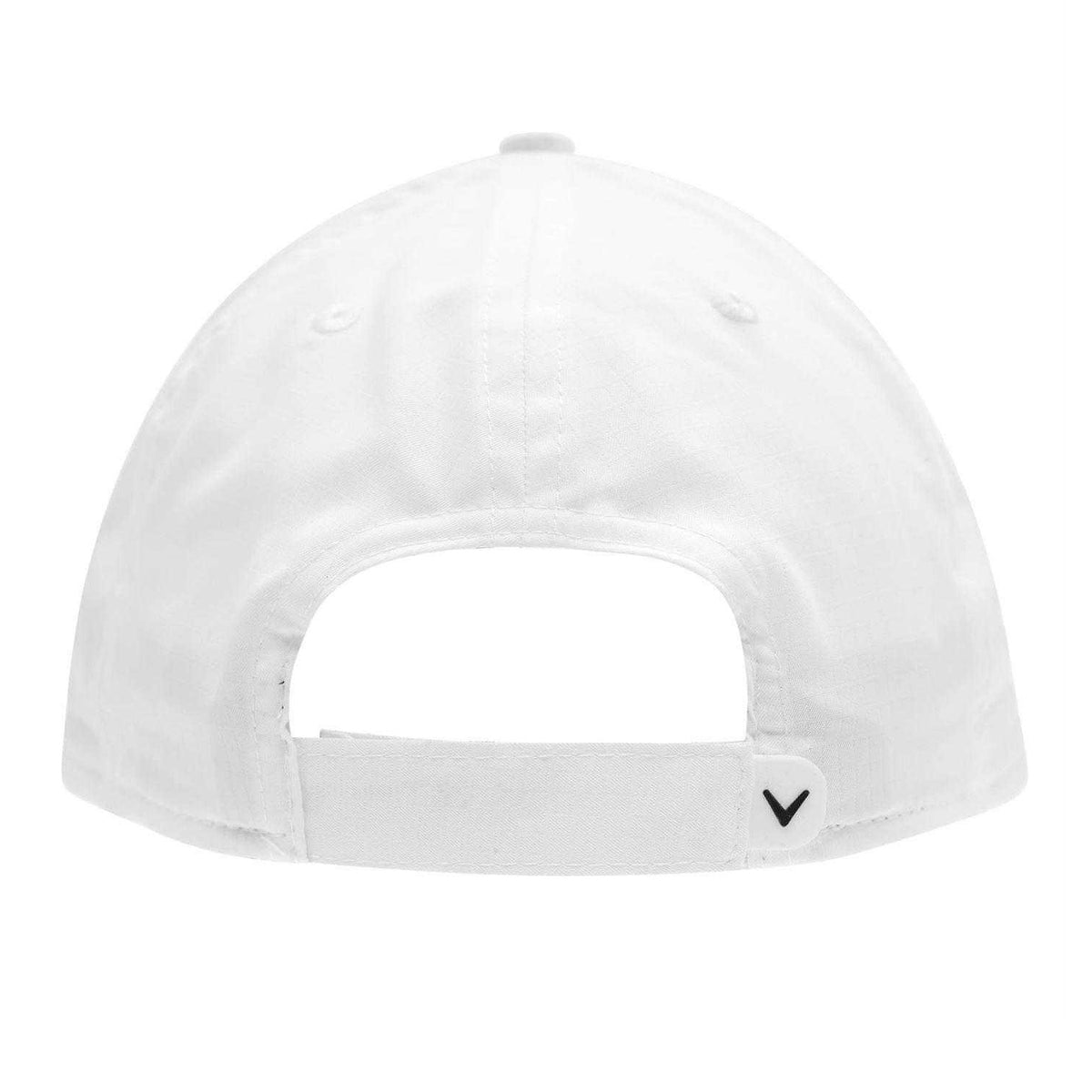 White - Back - Callaway Mens Logo Polyester Golf Cap