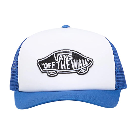 White - Front - Vans Embroidered Logo Trucker Cap