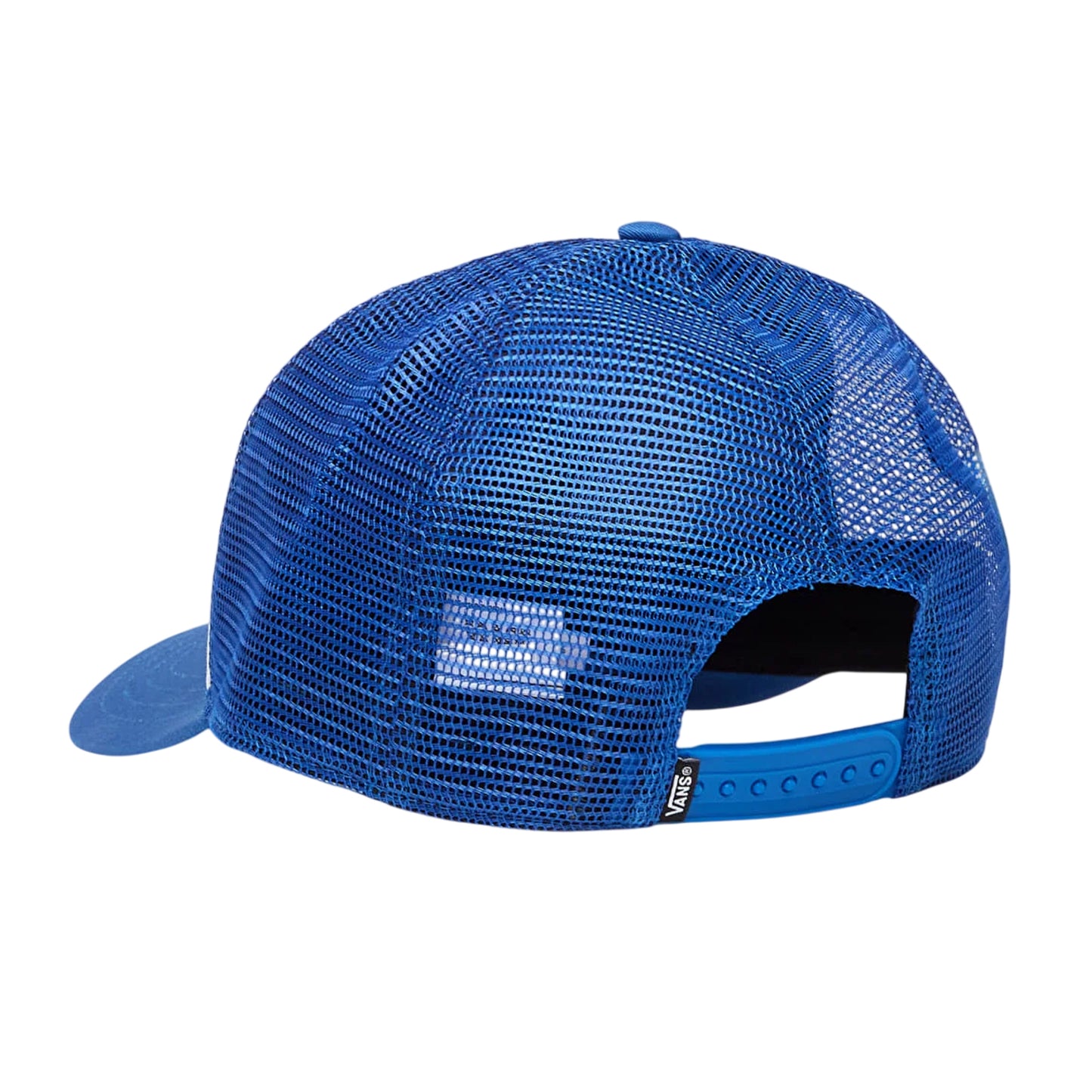 White - Back - Vans Embroidered Logo Trucker Cap