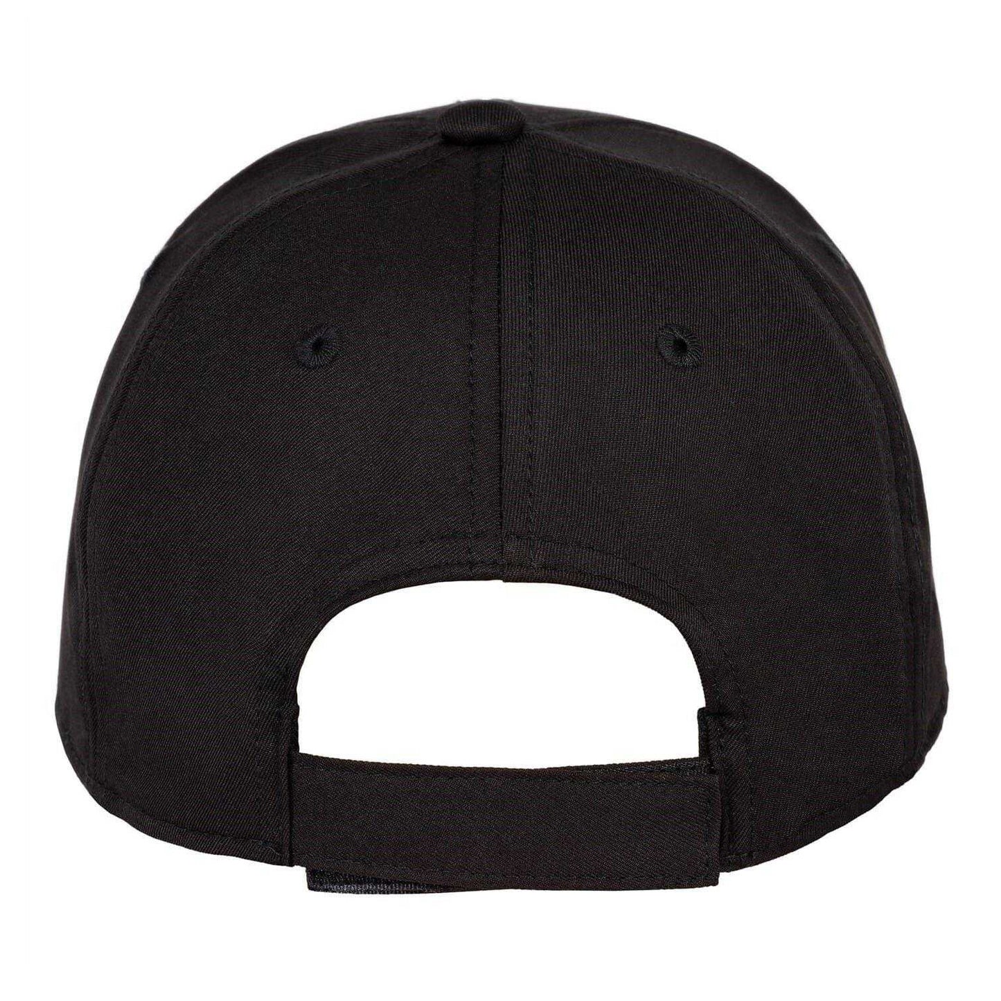 Black - Back - Slazenger Mens Logo Polyester Baseball Cap