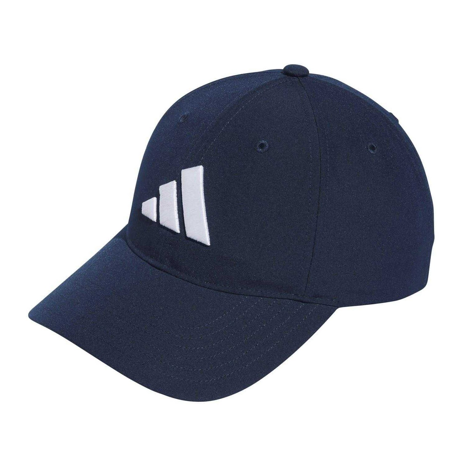 Collegiate Navy - Front - Adidas Mens Performance Embroidered Logo Baseball Cap