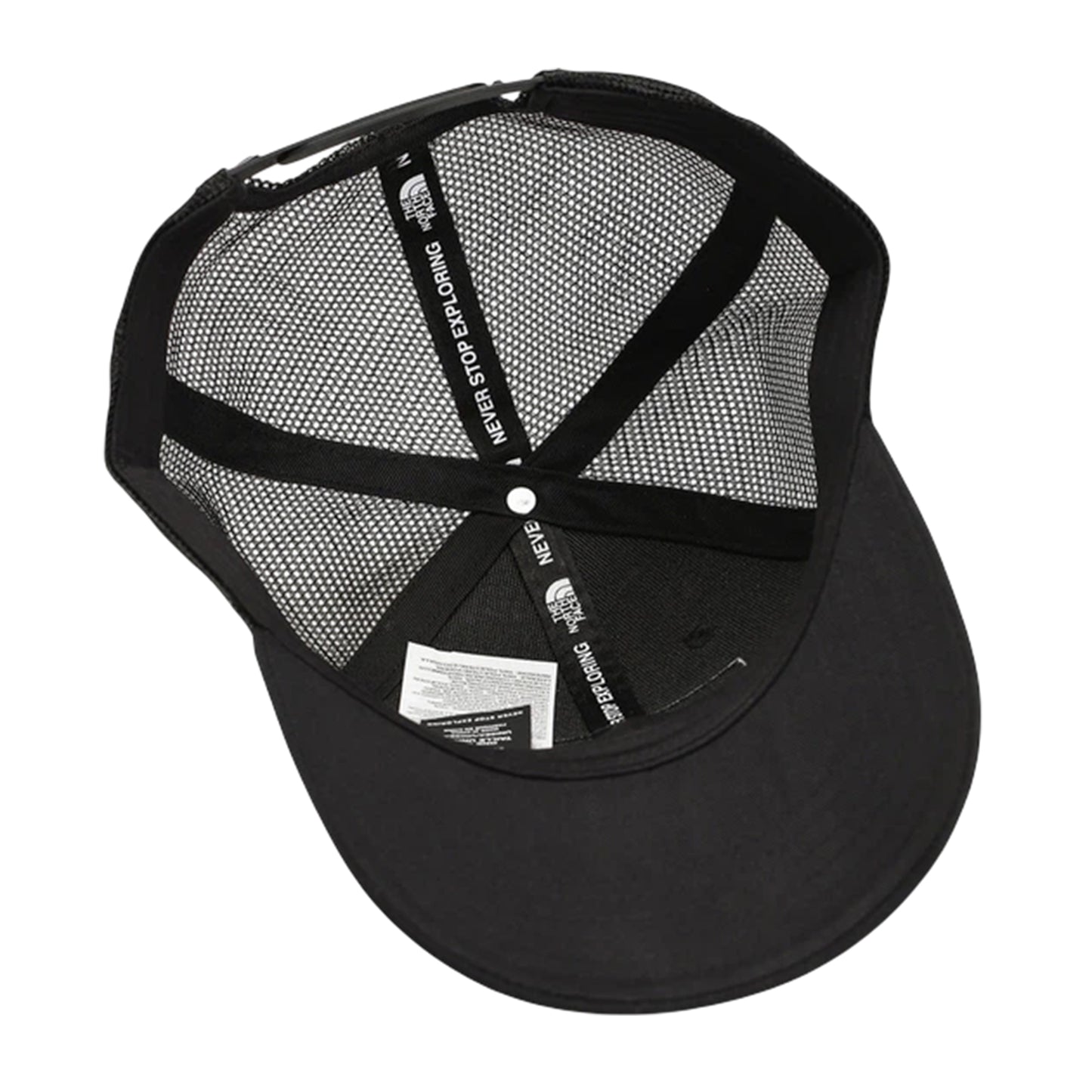Black - Back - The North Face Unisex Adult Mudder Cotton Trucker Cap