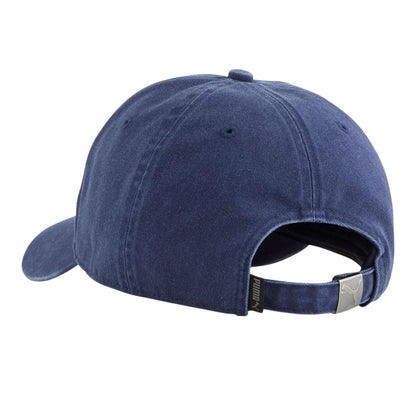Navy - Back - Puma Unisex Adult Essential Classic Logo Baseball Cap