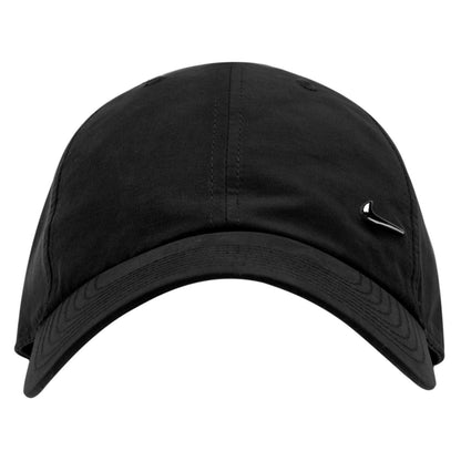 Black - Side - Nike Swoosh Polyester Baseball Cap