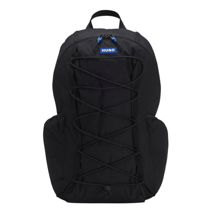 Black - Front - Hugo Vytal Rope Utility Backpack