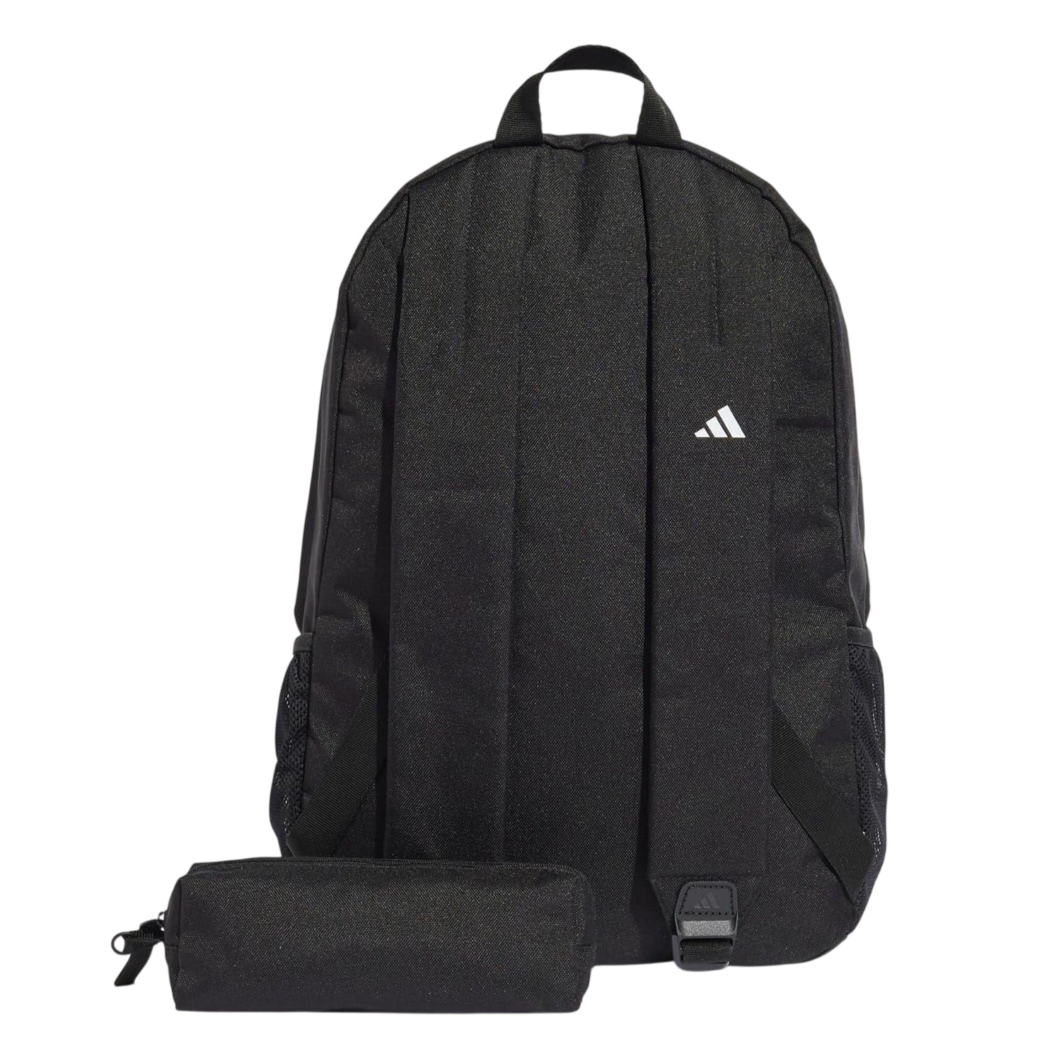 Black - Back - Adidas Classic Backpack & Pencil Case Set