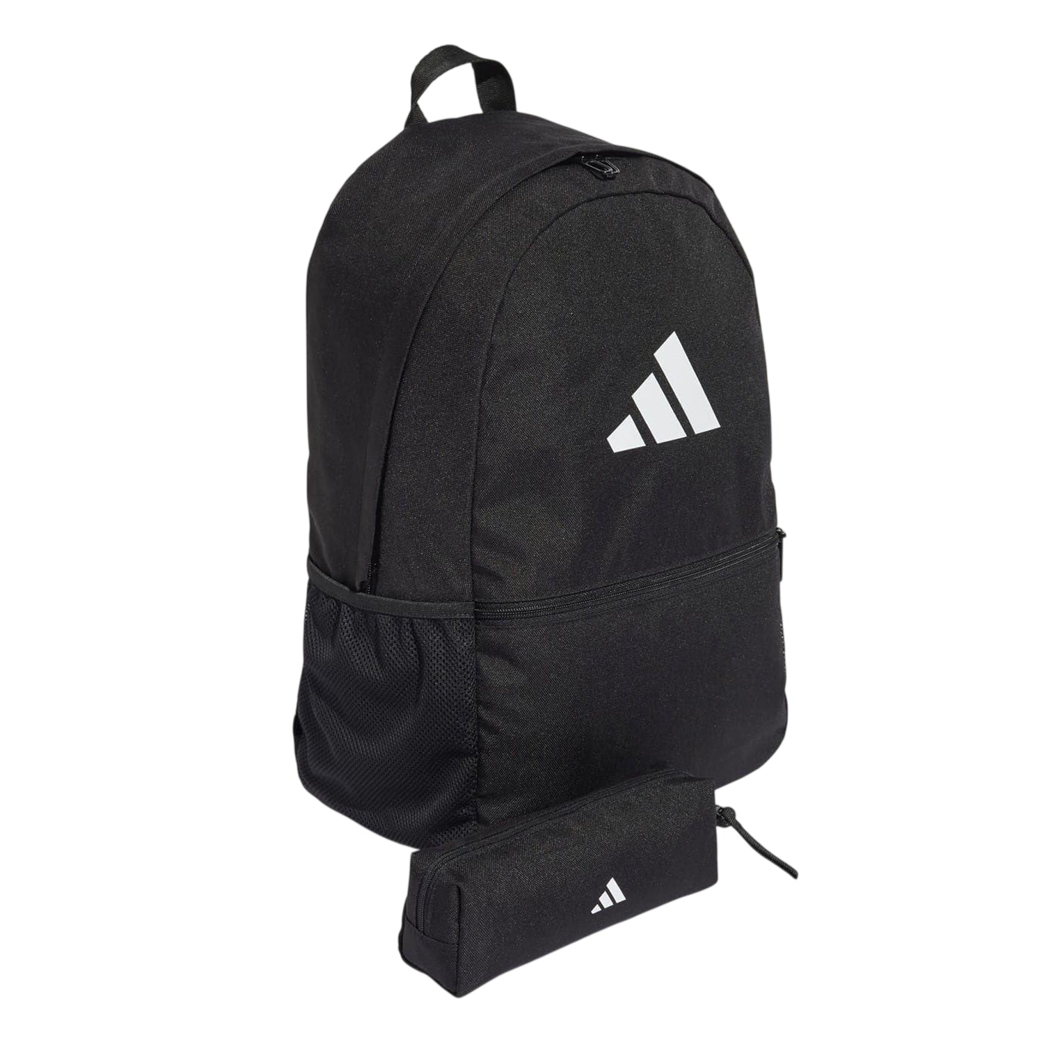 Black - Side - Adidas Classic Backpack & Pencil Case Set