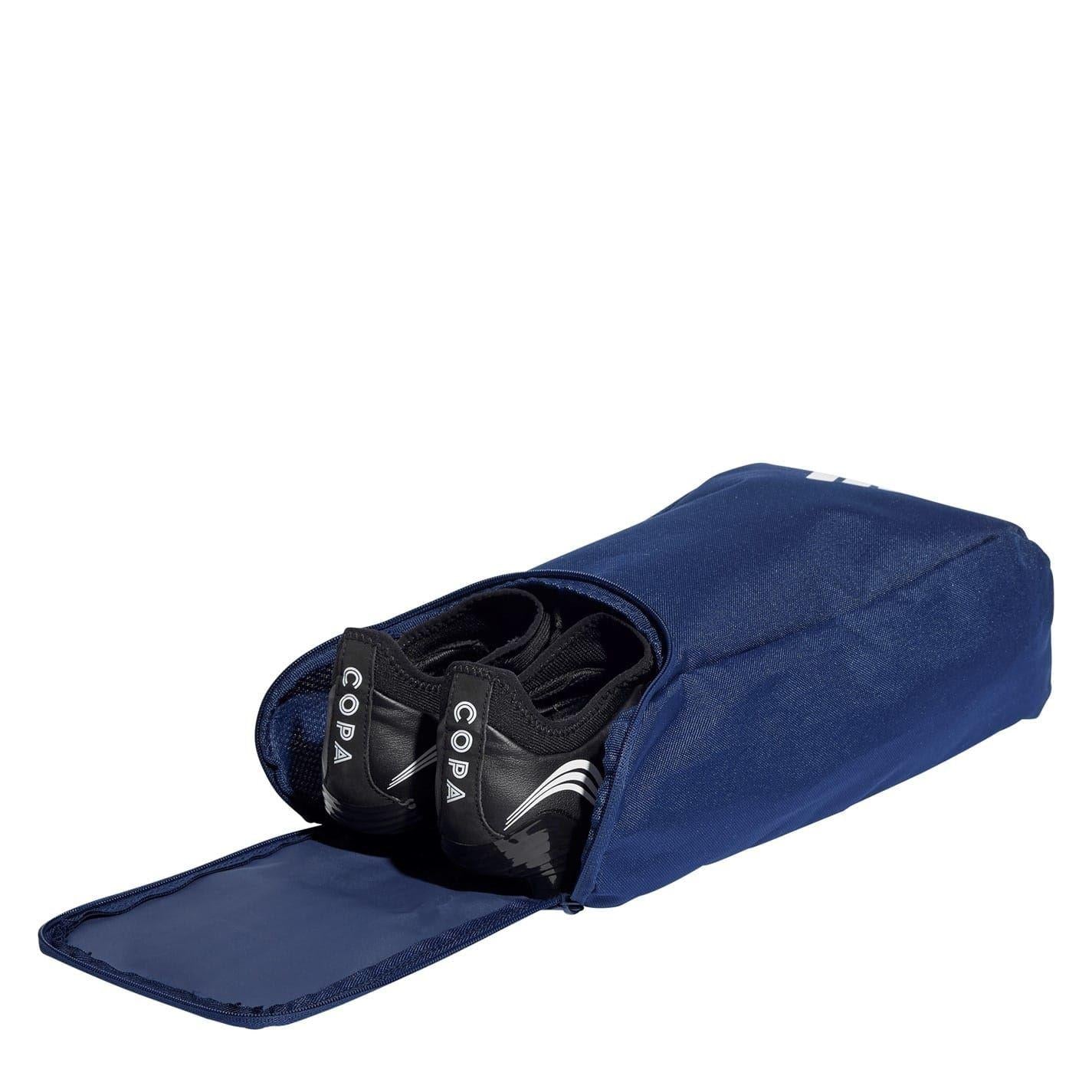 Navy Blue-White - Lifestyle - Adidas Tiro Football Shoe Bag