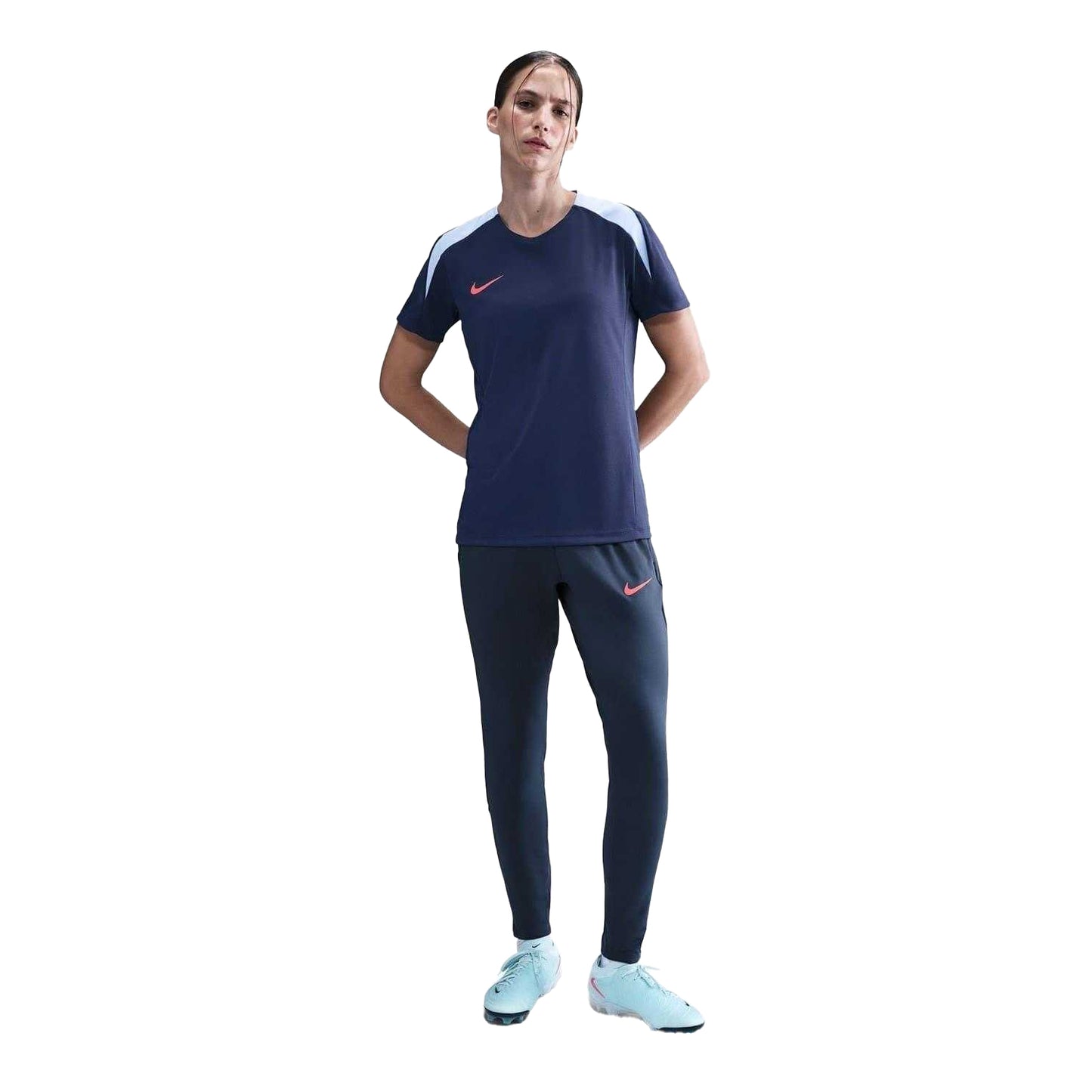 Blue-Red - Lifestyle - Nike Womens-Ladies Strike Tracksuit Bottoms