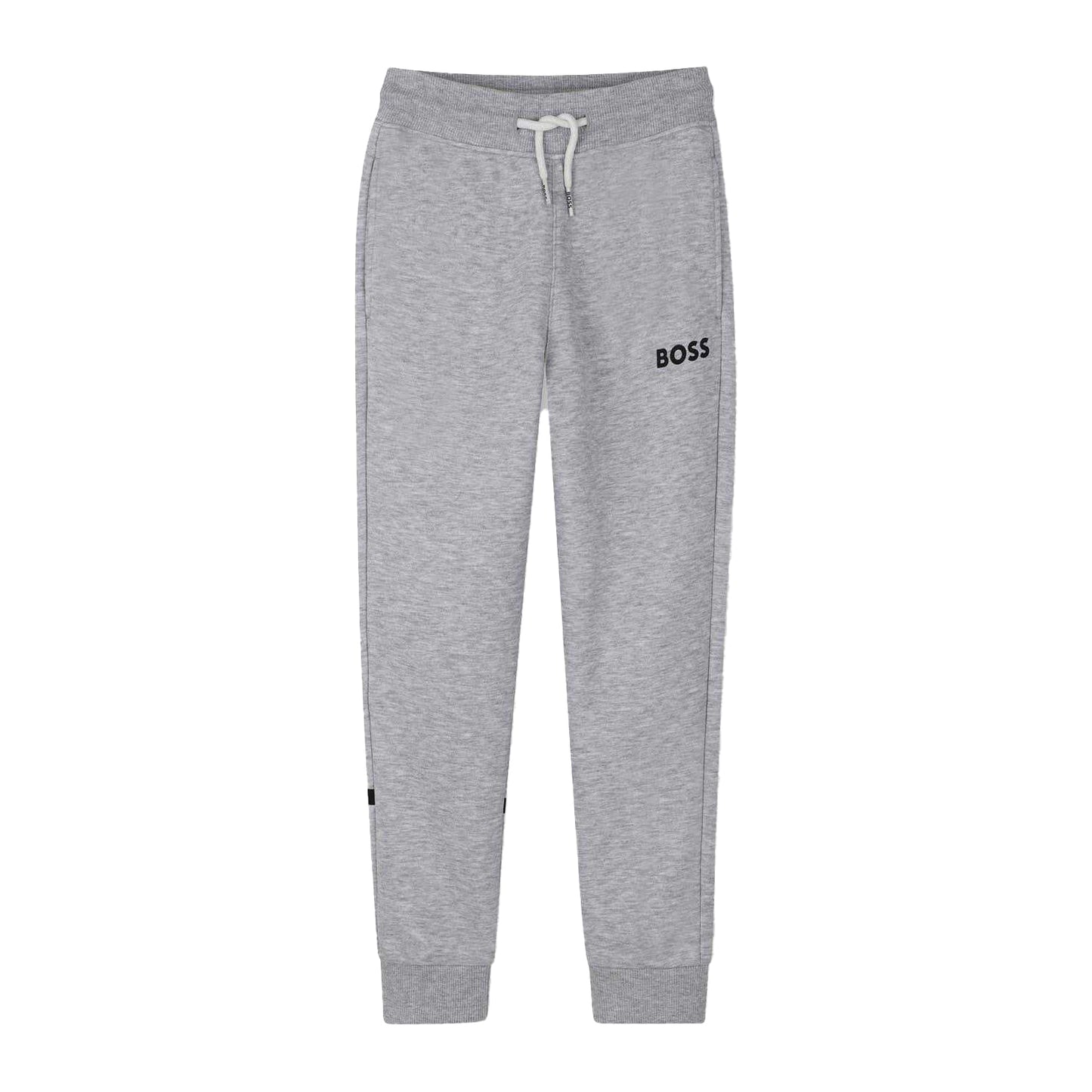 Grey - Front - Boss Unisex Adult Jogger Slim Jogging Bottoms