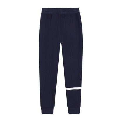 Navy - Back - Boss Unisex Adult Jogger Slim Jogging Bottoms