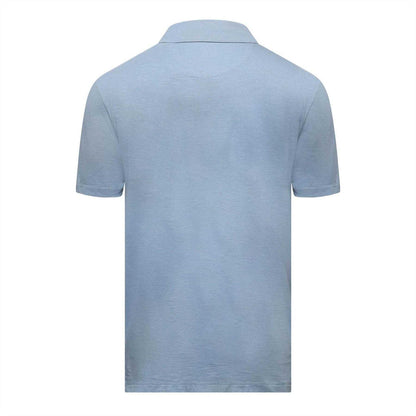 Blue - Back - Hugo Boss Mens Dekok Polo Shirt