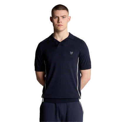 Blue - Lifestyle - Lyle & Scott Mens Cotton Blend Polo Shirt