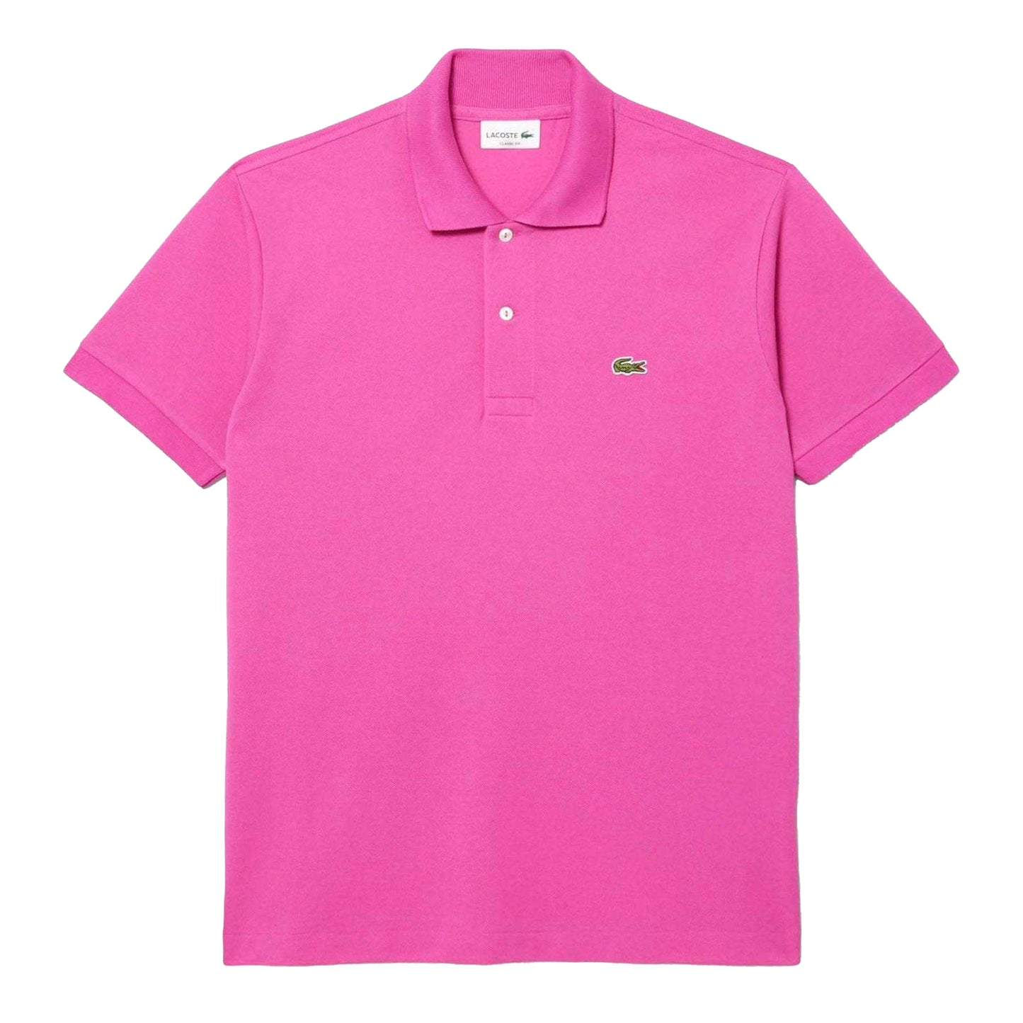 Pink - Front - Lacoste Mens L.12.12 Original Polo Shirt