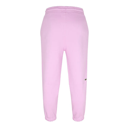 Pink - Back - Lacoste Womens-Ladies Cotton Blend Jogging Bottoms