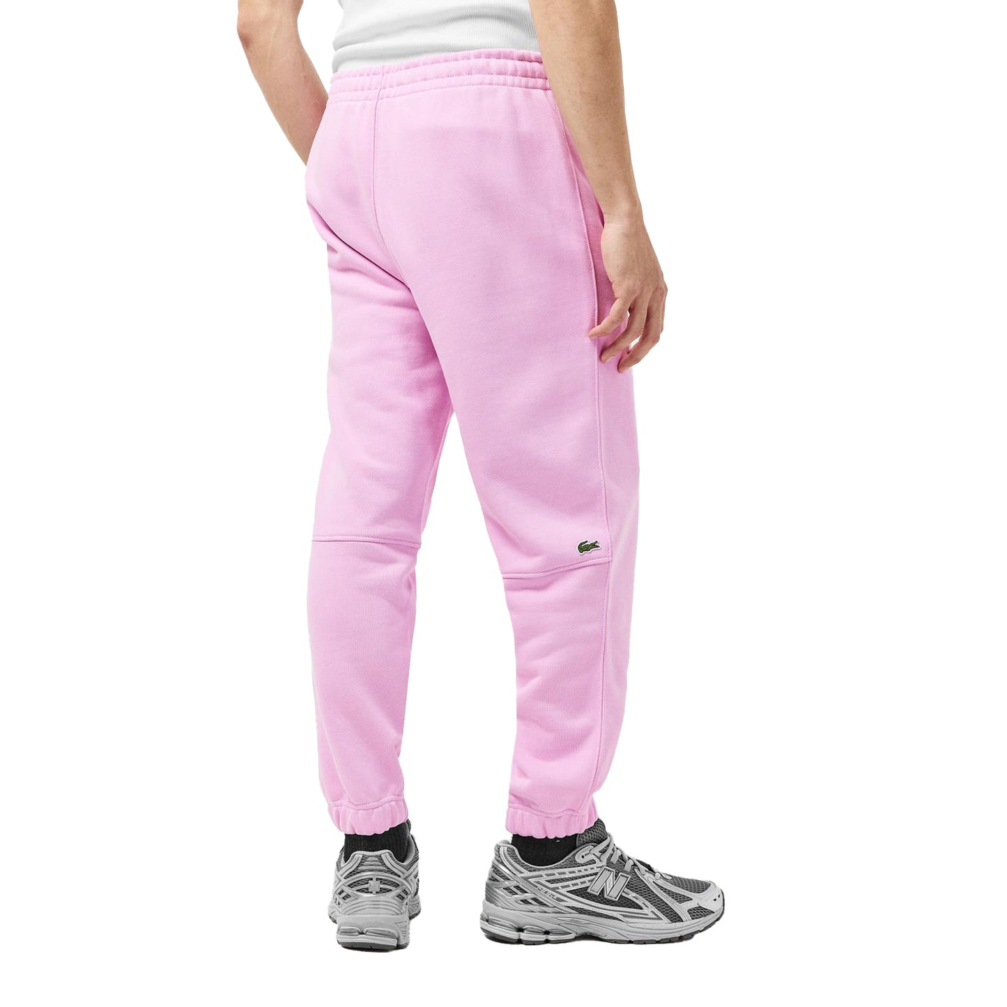 Pink - Lifestyle - Lacoste Womens-Ladies Cotton Blend Jogging Bottoms