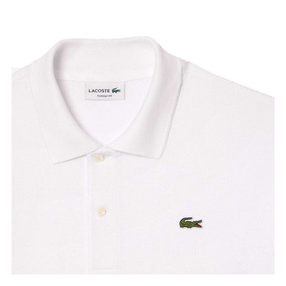 White - Side - Lacoste Mens Original L.12.12 Classic Polo Shirt