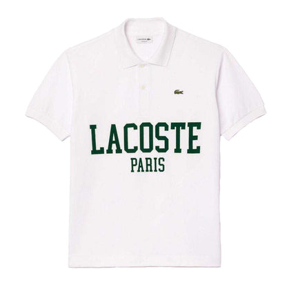White - Front - Lacoste Mens Original L.12.12 Classic Polo Shirt