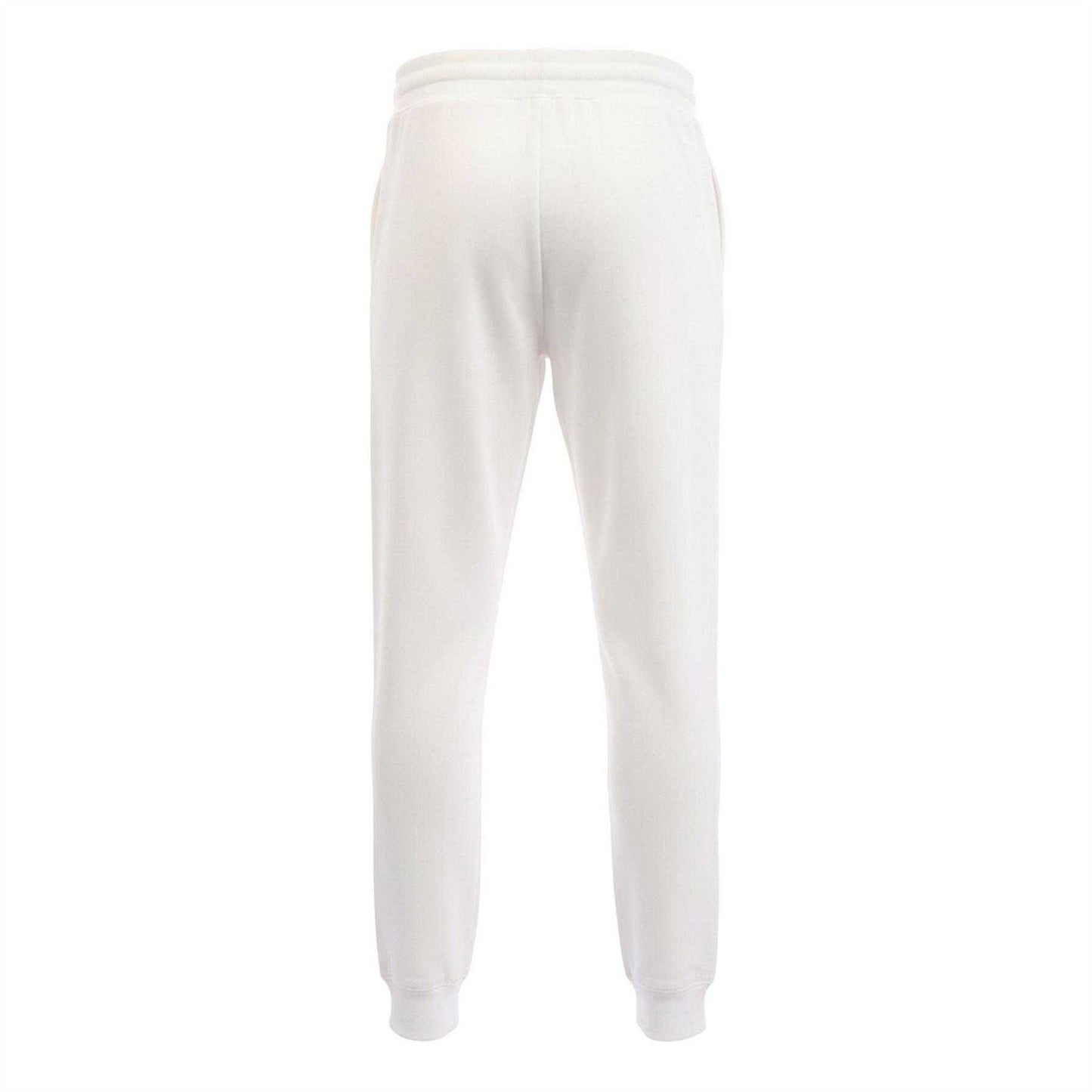 Natural - Back - Hugo Mens Dayote232 Cotton Tracksuit Bottoms