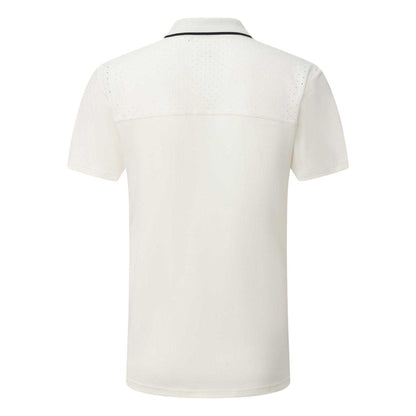 White - Back - Slazenger Mens Performance Regular Short-Sleeved Polo Shirt