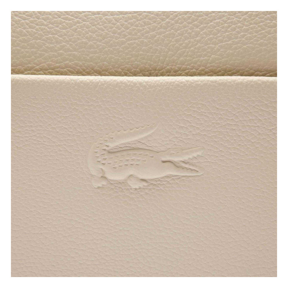 White - Lifestyle - Lacoste City Court Leather Shoulder Bag