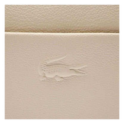 White - Lifestyle - Lacoste City Court Leather Shoulder Bag