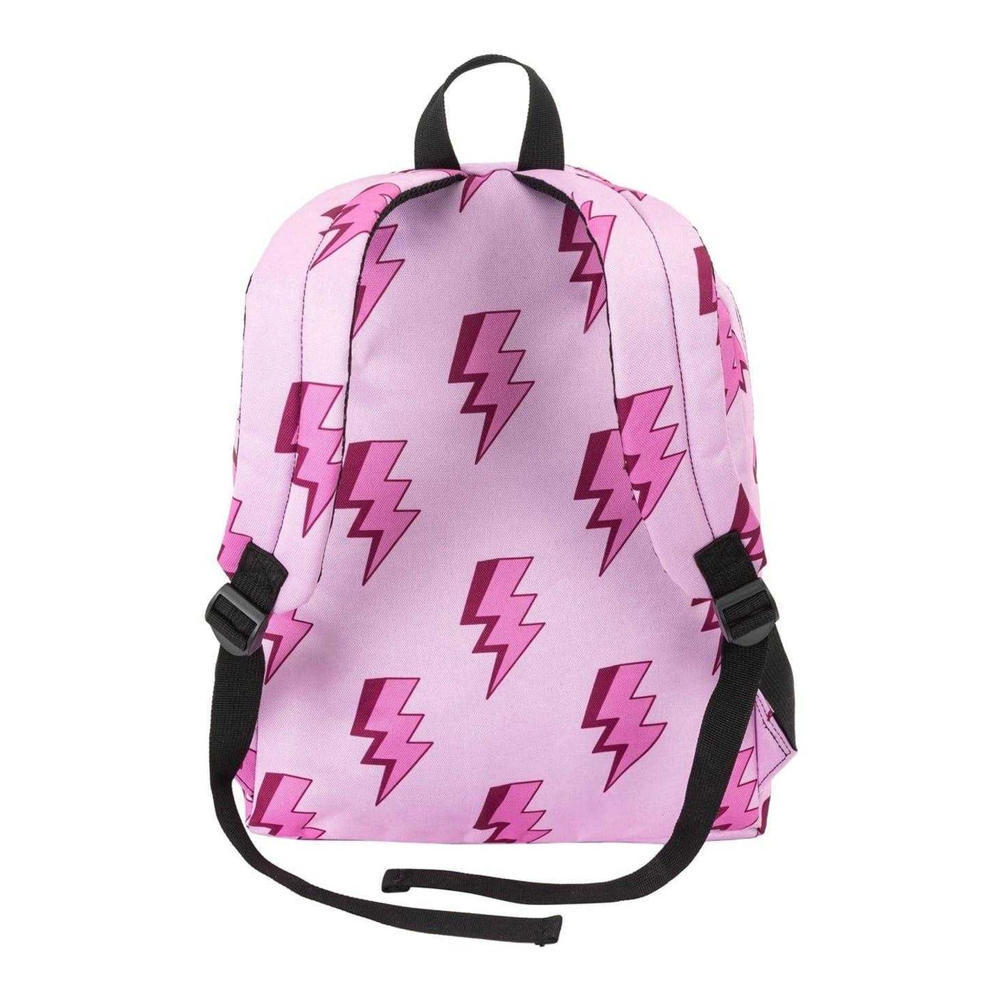 Pink - Back - Hot Tuna Campus Lightning Bolt Backpack
