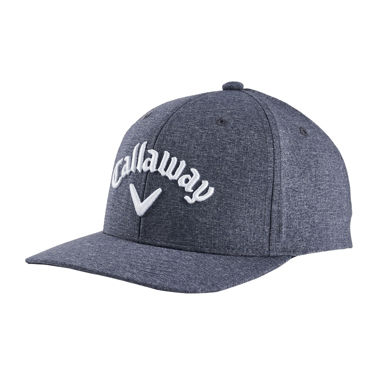 Charcoal-White - Front - Callaway Mens Performance Pro Logo Baseball Cap