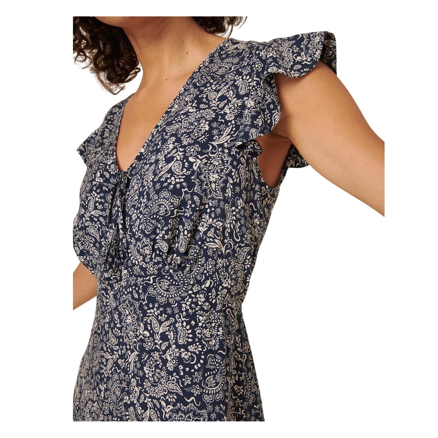 Blue - Side - Nobody´s Child Womens-Ladies Sleeveless Midi Dress