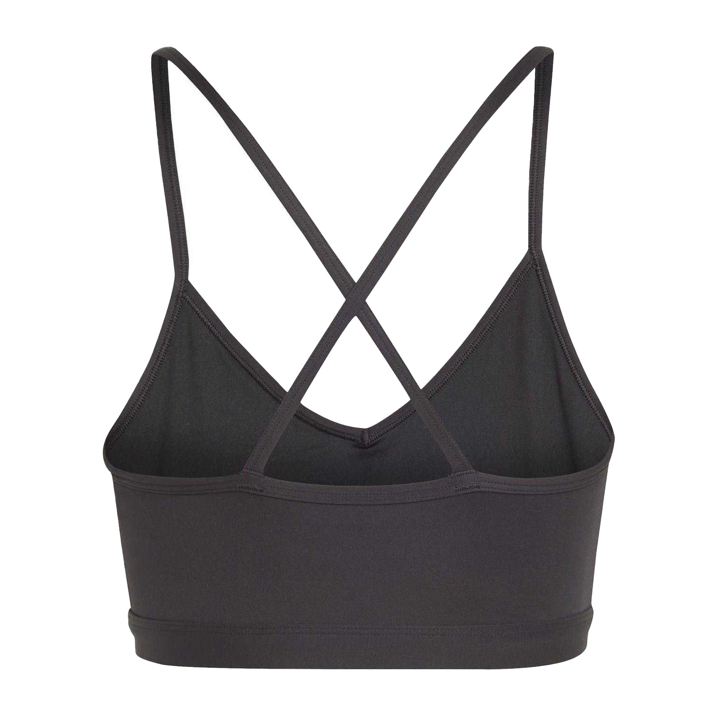 Black - Back - Adidas Womens-Ladies Aeroreact Sports Bra