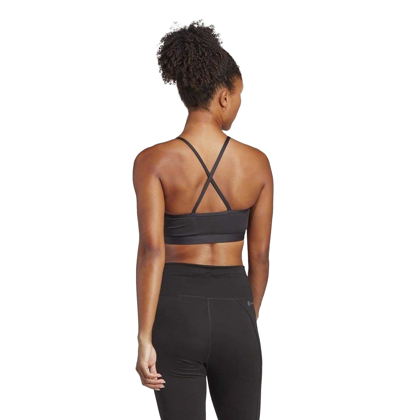Black - Lifestyle - Adidas Womens-Ladies Aeroreact Sports Bra