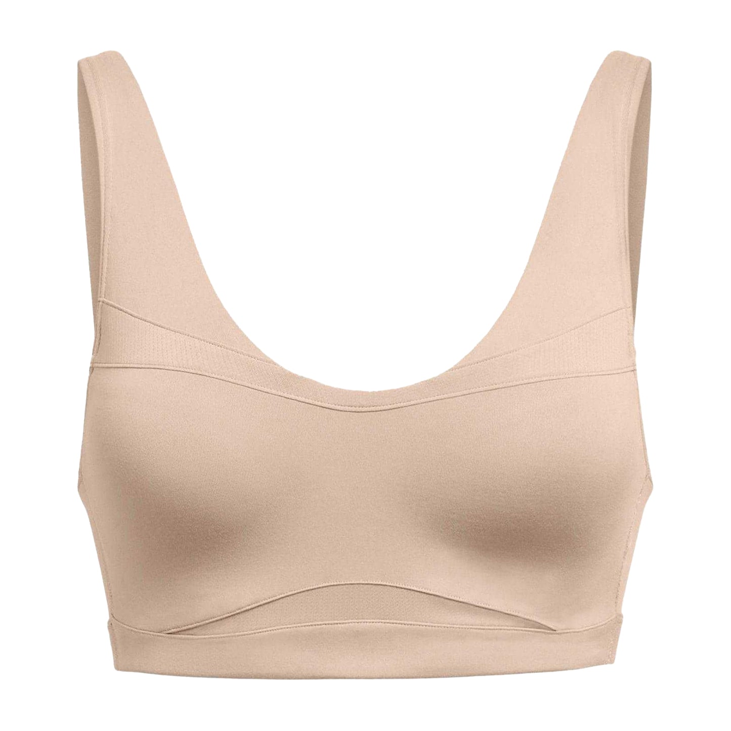 Brown - Front - Under Armour Womens-Ladies Smartfoam Evolution Sports Bra