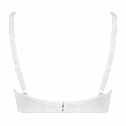 White - Back - Triumph Womens-Ladies Amourette Floral Embroidery Bra
