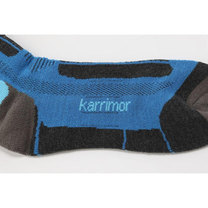 Blue - Pack Shot - Karrimor Womens-Ladies Walking Socks (Pack of 2)