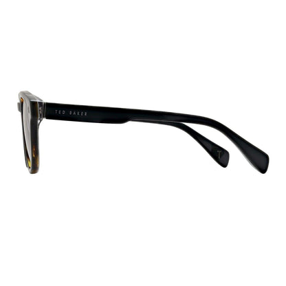 Black-Tortoise Flecked - Back - Ted Baker Unisex Adult Bak Dax Round Sunglasses