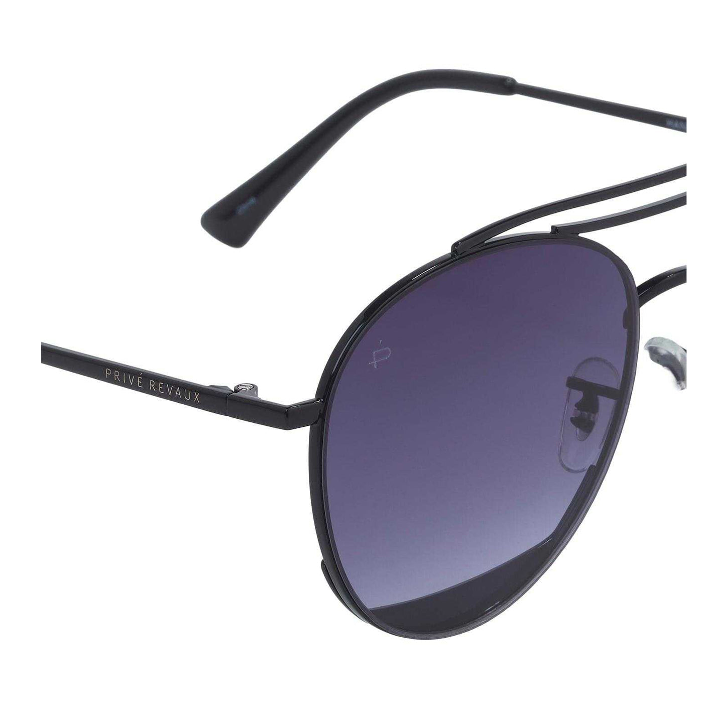 Black - Side - Prive Revaux Unisex Adult Sunglasses