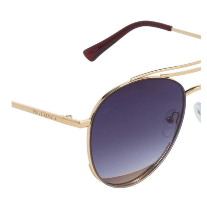 Gold - Side - Prive Revaux Unisex Adult Sunglasses