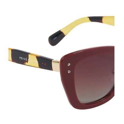 Brown - Side - Prive Revaux Unisex Adult Cat Eye Sunglasses
