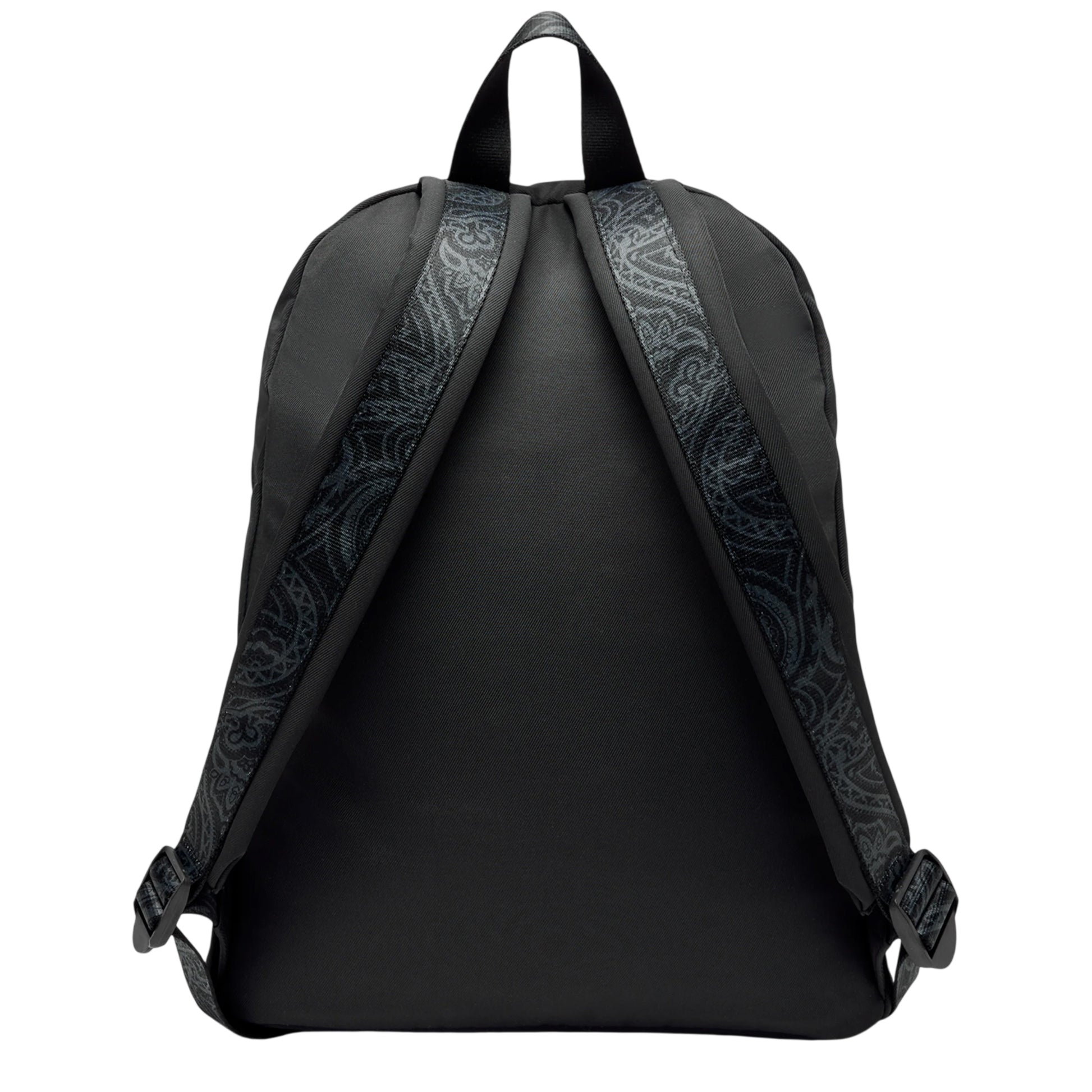 Black - Back - Pretty Green Bramhall Paisley Backpack