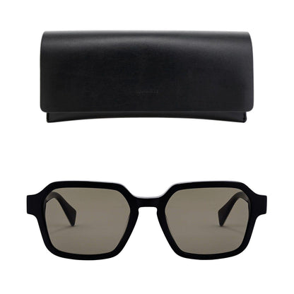 Black - Lifestyle - AllSaints Unisex Adult Geometric Sunglasses