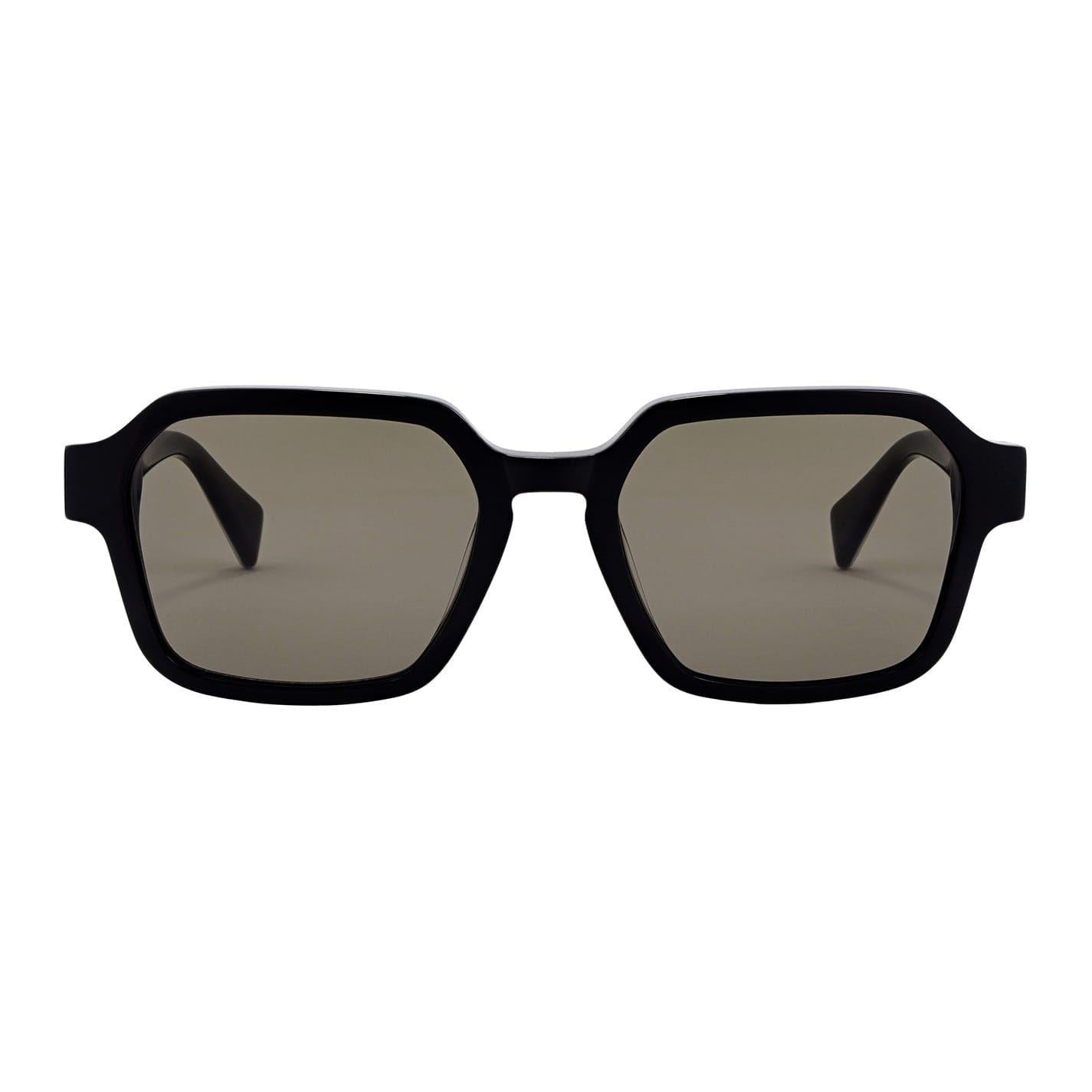 Black - Front - AllSaints Unisex Adult Geometric Sunglasses
