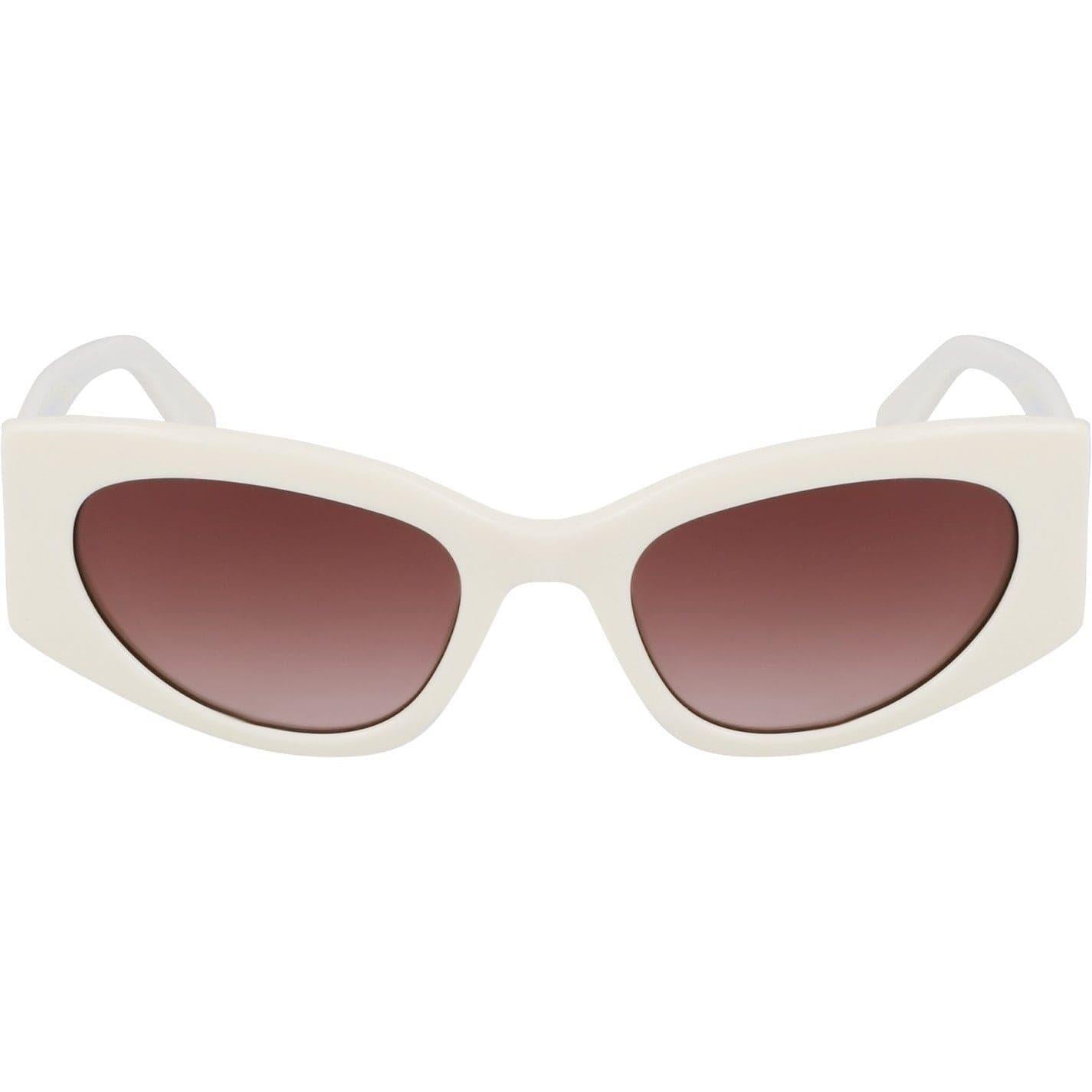 White - Front - Liu Jo Womens-Ladies Cat Eye Sunglasses