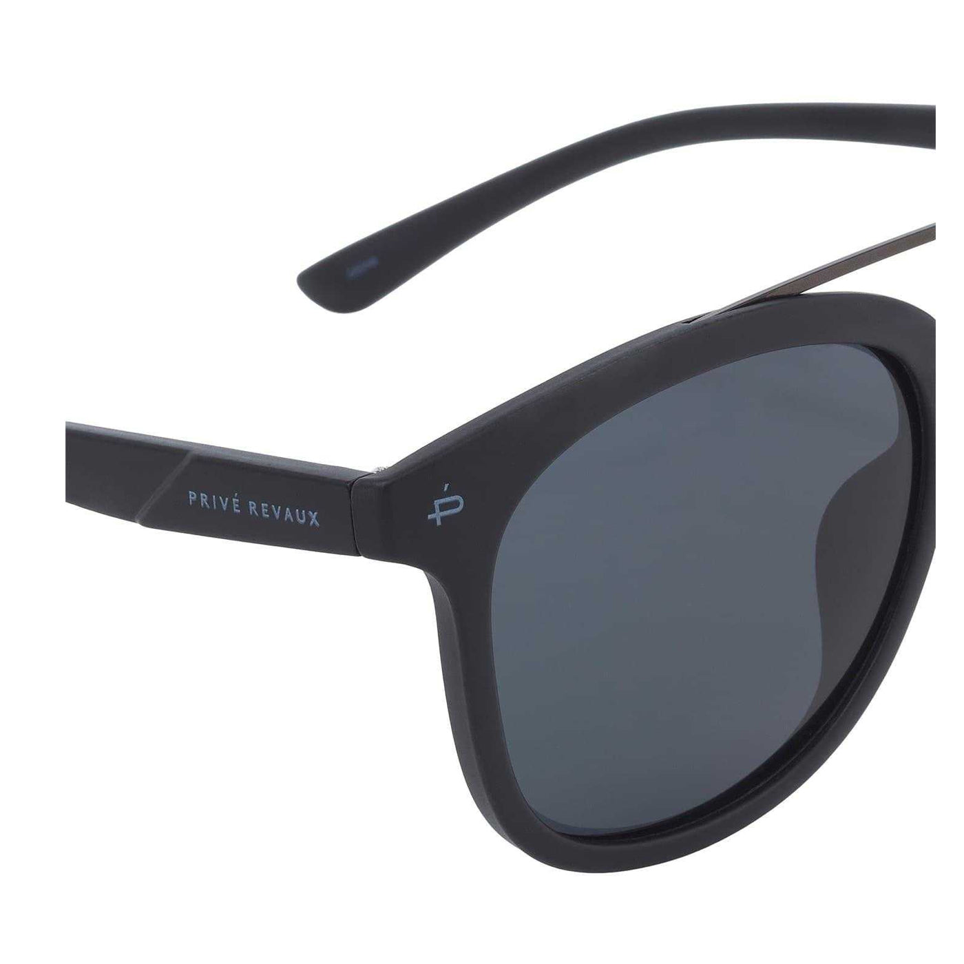 Black - Side - Prive Revaux Unisex Adult The Judge Sunglasses
